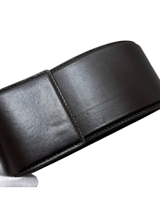 Bottega Veneta Belt Brown M Thick Waist 88 cm 85 Leather main image 10